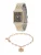 FOSSIL Sieraden set ‘Raquel’  goud / zwart / zilver