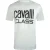 Cavalli Class Bold Brand Wit T-shirt