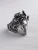REYTEL Ring ‘GORGON MEDUSA’  zilver