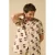 Sissy-Boy relaxed fit overhemd met print – beige