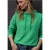 Street One Dames Hoodie Shirt in Groen