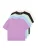 ONLY GIRLS Shirt ‘KOGRex’  lichtblauw / mintgroen / orchidee / zwart / wit