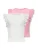 ONLY GIRLS Top ‘KOGDrea’  lichtroze / wit
