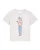 Watapparel Shirt ‘ Hipster Cat with Moustache ‘  gemengde kleuren / wit gemêleerd
