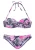 BUFFALO Bikini  grijs / lichtroze / zwart / wit