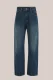 Blue Ridge – Heren loose fit twisted jeans – Loose fit – Donkerblauw – Katoen –