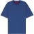 Hugo Boss Heren Zwaargewicht Relaxed Fit T-shirt (Medium Blauw)