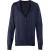 Premier Dames knoop door v-hals gebreid vest met lange mouwen