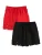 love & roses Broek  rood / zwart