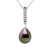 Ketting Jewelry Tahitian Pearl 8-9 mm Pear 925