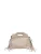 Roberta M Beige Rundleer Tas