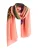 Next Sjaal  groen / koraal / neonroze / zwart