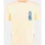 Supply & Co. T-shirt korte mouw Oranje Thorn T-shirt Chestprint 25108TH02/735 apricot