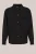 WE Fashion – Heren Boxy fit flanellen overshirt – Boxy Fit – Zwart –