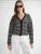 MixRay Gebreid vest  zwart / wit