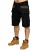 Kruze By Enzo | Heren Utility Cargo Werk Shorts