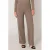 Base Level wide leg broek Yarah taupe