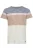 BLEND Shirt ‘Jakob’  beige / lichtbeige / blauw / bruin