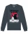 Watapparel Sweatshirt ‘ Catzilla ‘  antraciet / gemengde kleuren