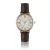 Lederen horloge voor vrouwen Amelia Parker Petite Classique Brown