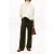 Tommy Hilfiger Tonal Fairisle Mock-neck Ivory Petal
