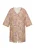 usha FESTIVAL Kimono  beige / lichtbruin / lila / wit