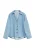 COMMA Blouse  blauw denim