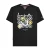 Lambretta Heren Scooter Merk-T-shirt (Zwart)