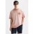 Scotch & Soda regular T-shirt met backprint roze