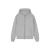 Croyez sweatvest met backprint – light grey