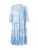 ONLY Carmakoma Jurk ‘CARMilana’  blauw / wit