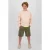 Vingino regular waist cargo short groen