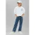 Calvin Klein straight leg jeans – mediumblauw