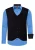 Shirt met vest set van 2