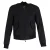 Burberry Zip-Up Bomberjack met Zijzakken in Zwarte Wol