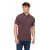 Crosshatch Mettormoore Poloshirt voor Heren (Raisin Paars)