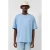 QS relaxed T-shirt lichtblauw