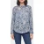 GUESS New Melissa Shirt Floral Paisley Blue