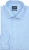 Olymp Luxor Overhemd Print Logo Blauw