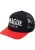 DEF Pet  vuurrood / zwart / wit