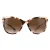 Ralph by Ralph Lauren Cat Eye Dames Pink Tortoise Dark Brown Gradient Zonnebril