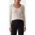Calvin Klein Boucle Pointelle Long Sleeve Top Tofu