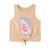NAME IT KIDS mouwloze top oranje