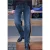Street One Studio Dames Jeans met verwoeste look in Blauw