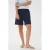 Kaffe regular high waist casual short donkerblauw