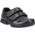 Hush Puppies Vance Leer Jongens Zwarte Loafers