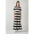LK Bennett Leigh Stripe Maxi Dress Black/cream