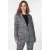 EsQualo Blazer Graphic Illusion Print