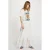 Morgan T-shirt met glitter wit