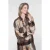 Geisha 63570-70 775 blouse satin aop brown/sand